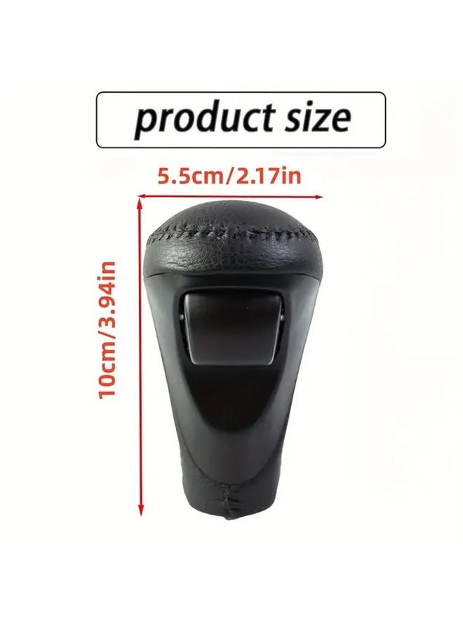 Carbon Fiber Pattern Automatic Shift Lever Head For Honda Accord 8th Gen 2010 2011 2012 - Image 2